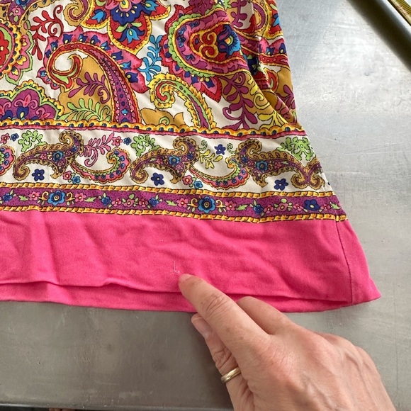 Dolce & Gabbana Paisley Colorful Sleeveless Summer Shift dress - Picture 8 of 11